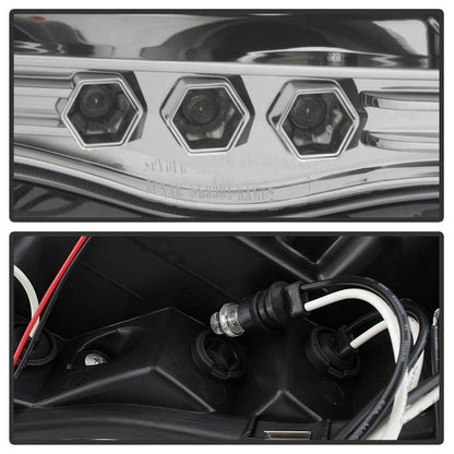 Spyder Dodge Ram 1500 02-05/Ram 2500 03-05 Projector Headlights LED Halo LED Chrm