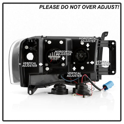 Spyder Dodge Ram 1500 02-05/Ram 2500/3500 03-05 High-Power LED Headlights