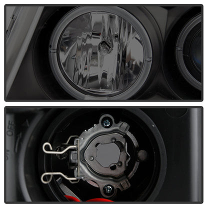 Spyder Ford F150 04-08 Projector Headlights Version 2 LED Halo LED Blk Smke PRO-YD-FF15004-HL-G2-BSM 5078421