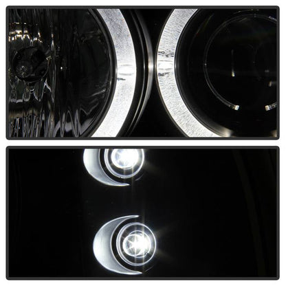 Spyder Ford F250 Super Duty 99-04 Projector Version 2 LED Halo LED Blk