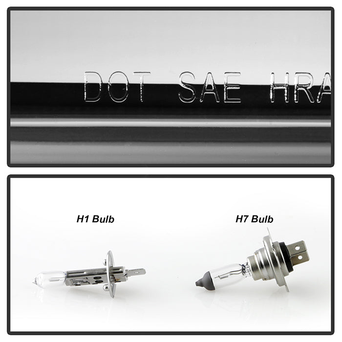 Spyder 17-18 Ford F250/F350/F450 Halogen Model Only -White Light Bar- Black