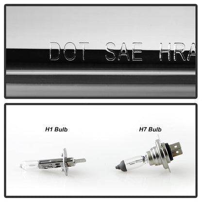 Spyder 17-18 Ford F250/F350/F450 Halogen Model Only -White Light Bar- Black