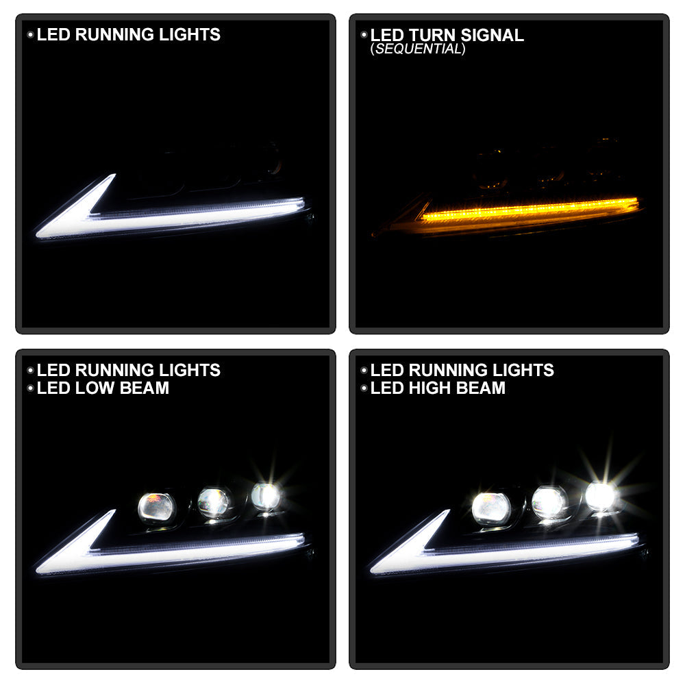 Spyder Lexus IS 250/350 06-10 Halogen Model Only High-Power LED Headlights