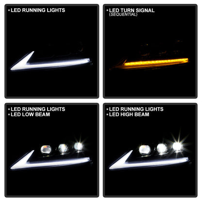 Spyder Lexus IS 250/350 06-10 Halogen Model Only High-Power LED Headlights