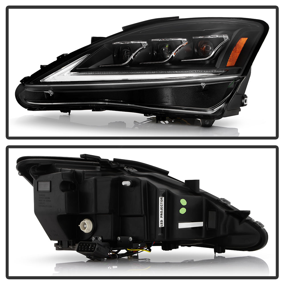 Spyder Lexus IS 250/350 06-10 Halogen Model Only High-Power LED Headlights