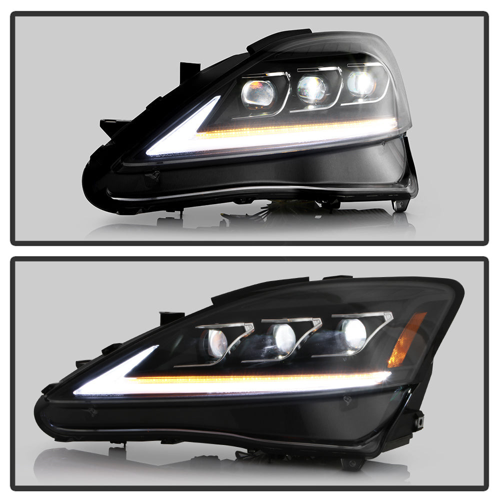 Spyder Lexus IS 250/350 06-10 Halogen Model Only High-Power LED Headlights