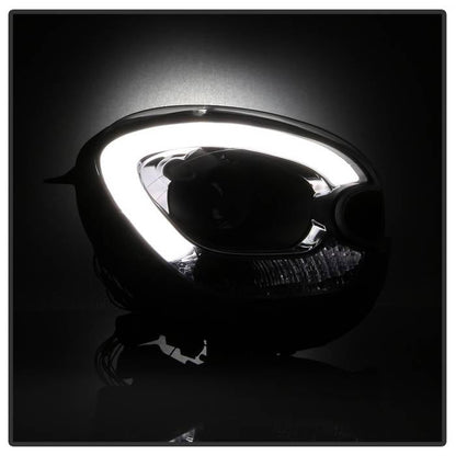 Spyder Mini Cooper Countryman 11-15 Headlights - Halogen Model Only - Black PRO-YD-MCO11-DRL-BK 5083449