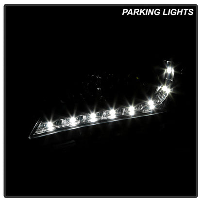 Spyder Toyota Camry 07-09 Projector Headlights DRL Black High H1 Low H7 PRO-YD-TCAM07-DRL-BK 5039422