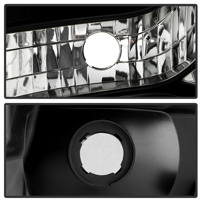 Spyder Toyota Tacoma 05-11 Projector Headlights LED Halo LED Black High H1 Low H1