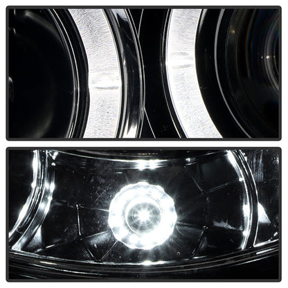 Spyder Toyota Tacoma 05-11 Projector Headlights LED Halo LED Smoke High H1 Low H1