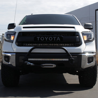 Spyder Toyota Tundra 2014-2016 Projector Headlights Light Bar DRL Black