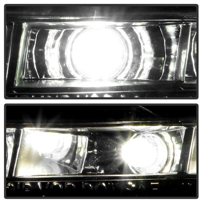 Spyder Volkswagen Golf/GTI 10-13 Projector Headlights Halogen Model- DRL Blk PRO-YD-VG10-DRL-BK 5012111