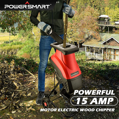 PowerSmart 15Amp Electric Wood Chipper PS10