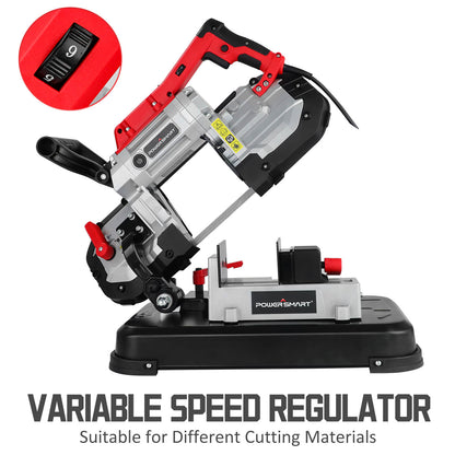PowerSmart Portable Band Saw with Removable Base PS3051