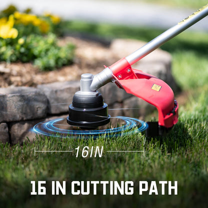 PowerSmart 16" 25cc Gas String Trimmer & Edger PS4532