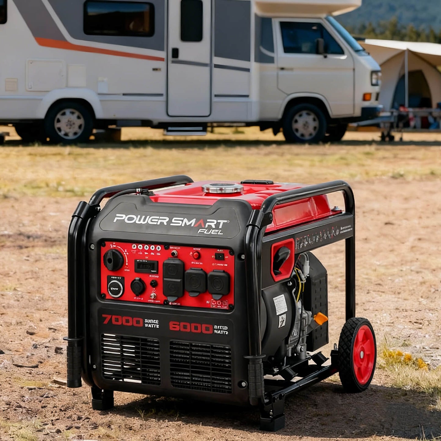 PowerSmart 7000W Inverter Generator w/ CO Alert PS5055C