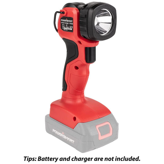 PowerSmart 20V LED Work Light w/ 90° Pivoting Head (Tool Only) PS76174