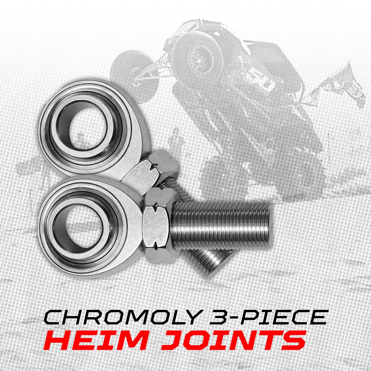 RZR Turbo S CNC Billet Radius Rods