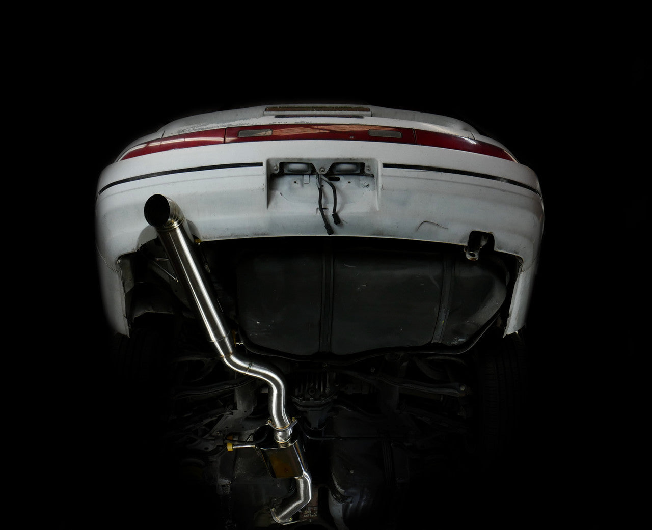 ISR Performance Series II - EP Single Tip Blast Pipe Exhaust System -Resonated- Nissan