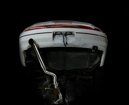 ISR Performance Series II - EP Single Tip Blast Pipe Exhaust System -Resonated- Nissan