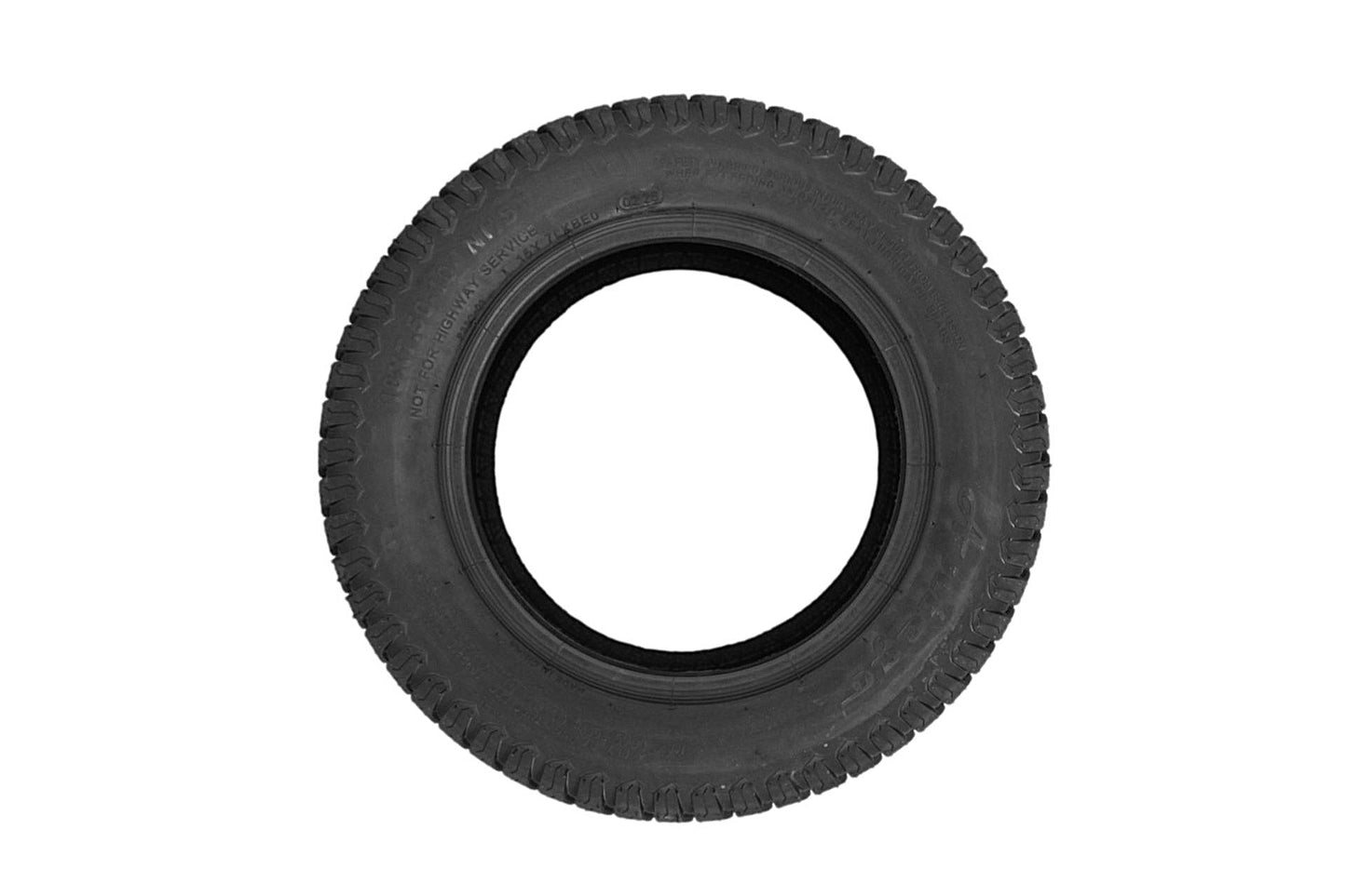 Antego Tire & Wheel - (Qty: 1), 18x7.50-10 Tires only, Compatible with Mowers and Kubota