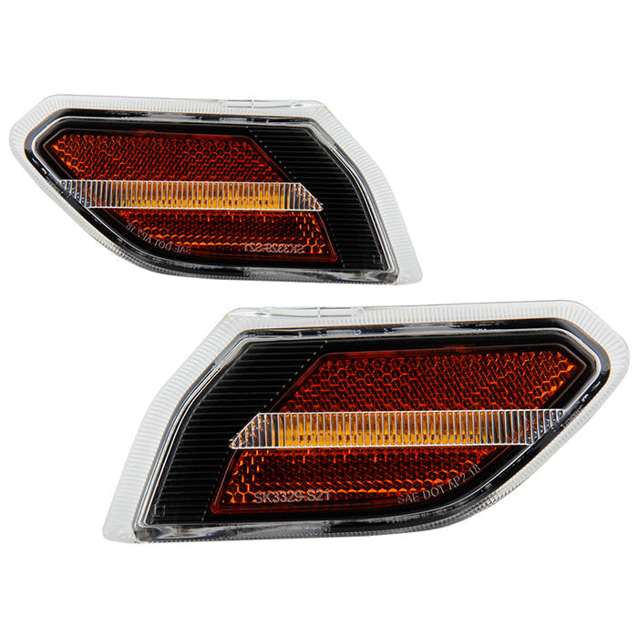 Spyder Jeep Wrangler 19-20 LED Side Marker Lights - Black (Sml-Yd-JW19-Led-Bk) 5087836
