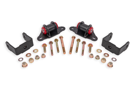 BMR Suspension BMR 14-19 Chevrolet Corvette C7 Polyurethane Transmission/Differential Mount - Black Hammertone TM570H