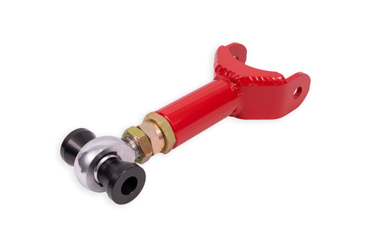 BMR Suspension BMR 11-14 Ford Mustang S197 Upper Control Arm DOM On-Car Adj. Rod End - Red UCA753R