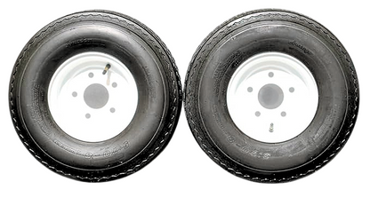 Antego Tire and Wheel (Set of 2) 5.70x8 Trailer Tire and Wheel Assemblies (2)