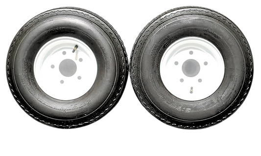 Antego Tire and Wheel (Set of 2) 5.70x8 Trailer Tire and Wheel Assemblies (2)