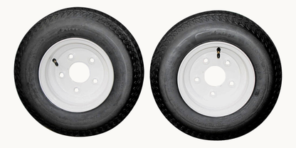 Antego Tire and Wheel (Set of 2) 4.80-8 Tire and Wheel Assemblies