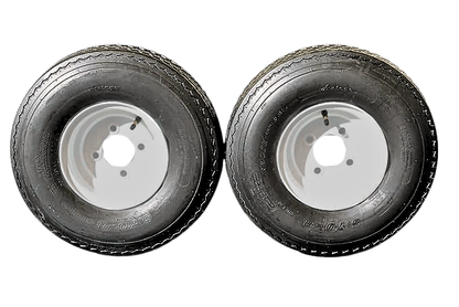 Antego Tire and Wheel (Set of 2) 5.70x8 Trailer Tire and Wheel Assemblies