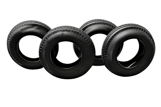 Antego ST225/75D15 Bias Trailer Tires, 8 Ply Load Range D by Antego Tire & Wheels (Set of (3)