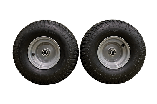 15x6.00-6 Turf Tire & Wheel Assembly .75" Bearing for Husqvarna/Poulan ATW-003 (Qty: 1)