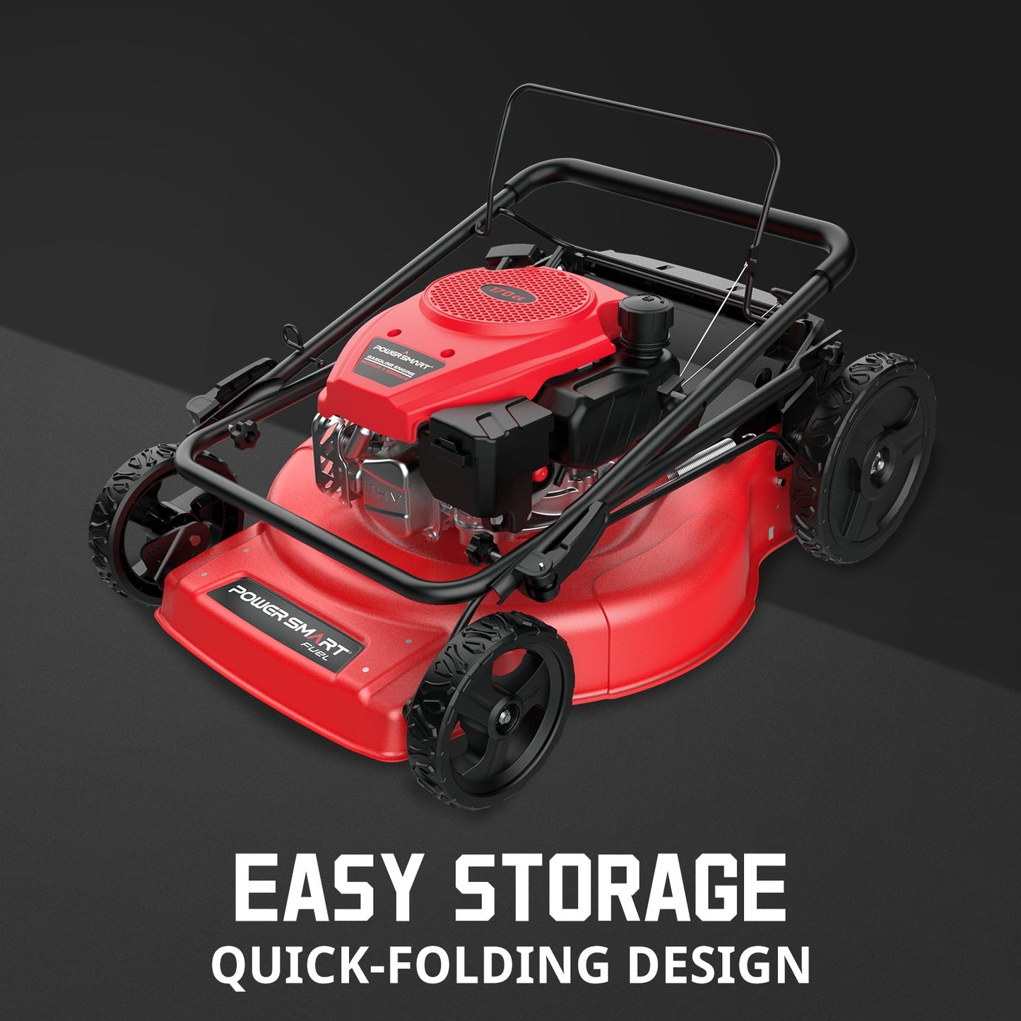 PowerSmart 22" 170cc Gas Self-Propelled 3-in-1 Lawn Mower V8622S