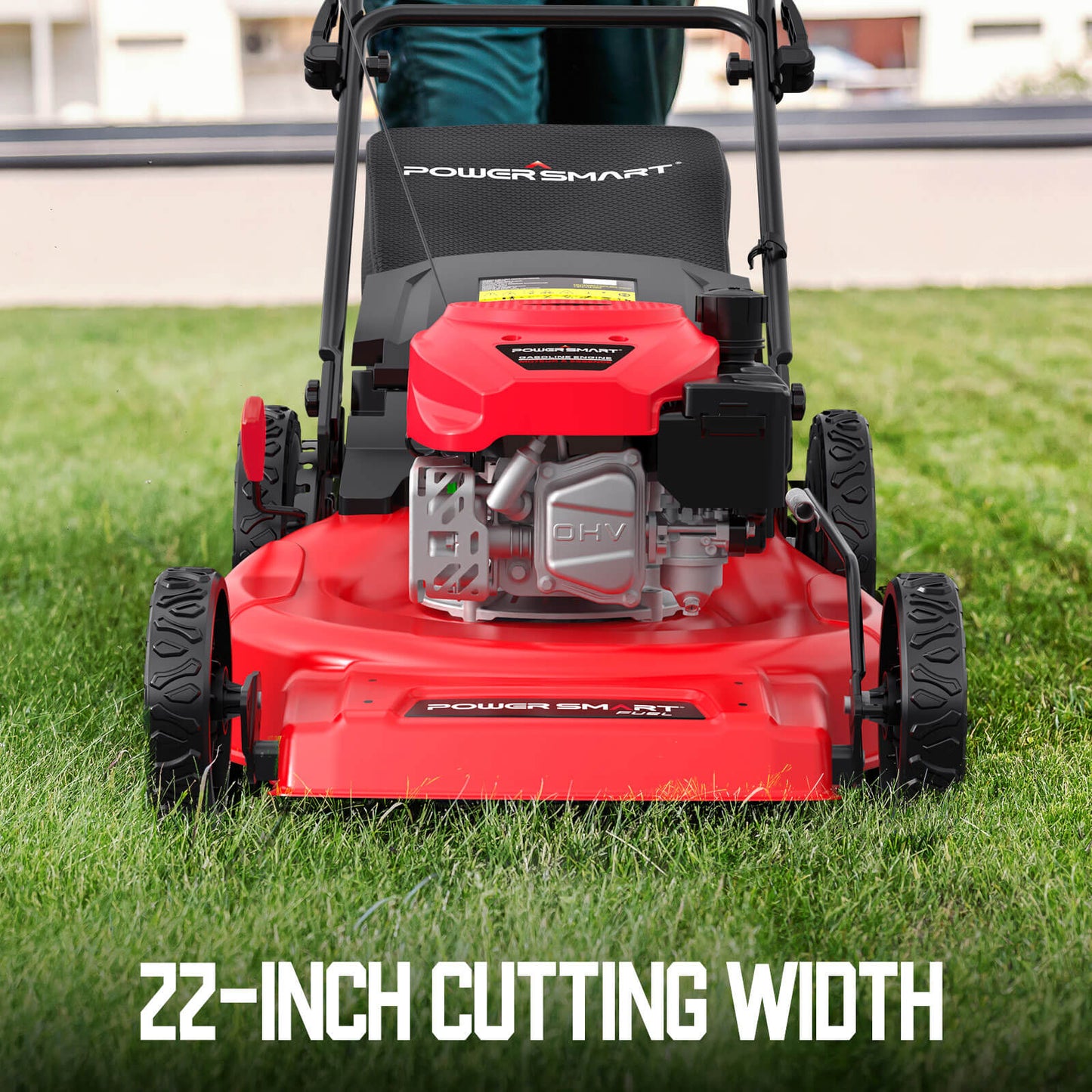 PowerSmart 22" 170cc Gas Self-Propelled 3-in-1 Lawn Mower V8622S