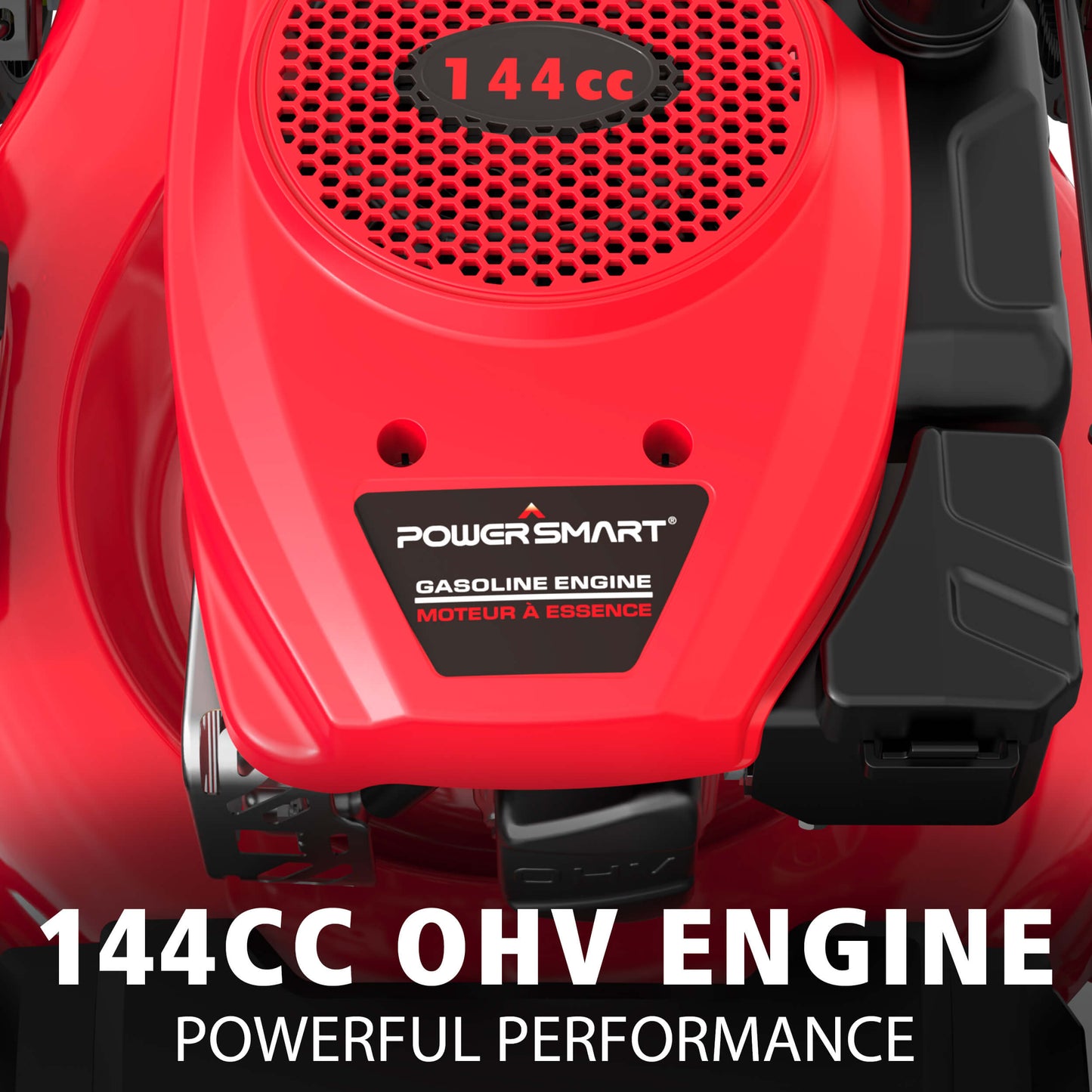 PowerSmart 21" 144cc Gas Push 3-in-1 Lawn Mower V8721P
