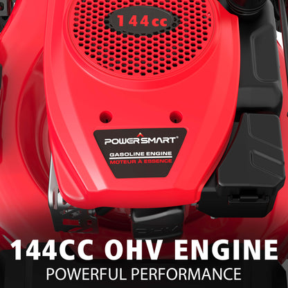 PowerSmart 21" 144cc Gas Push 3-in-1 Lawn Mower V8721P