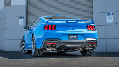 Borla 2024 Ford Mustang GT 5.0L V8 3 in ATAK Catback Non-Active Exhaust- Chrome Quad Tip 140970
