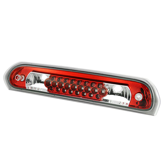 SPYDER Xtune Dodge Ram 02-08 LED 3rd Brake Light Red Clear BKL-JH-DR02-LED-RC 9025037