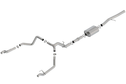 Borla 19 Chevrolet Silverado/GMC Sierra 1500 6.2L SS ATAK Catback Exhaust w/ Factory Tips 140775