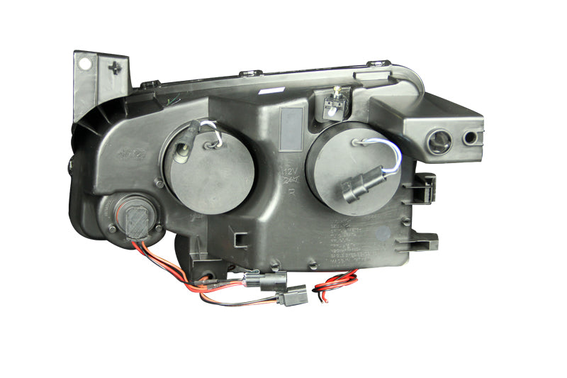Anzo 2006-2010 Dodge Charger Projector Headlights w/ Halo Chrome (CCFL) — 14HBU