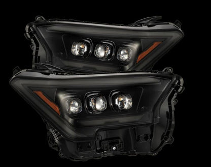 AlphaRex 2024 Toyota Tacoma NOVA-Series Projector Headlights (Pair) - Alpha-Black w/Activation Light 880326 *Discontinued
