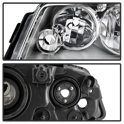 SPYDER xTune 11-17 Dodge Grand Caravan OEM Style Headlights - Chrome (HD-JH-CHRTC08-AM-C) 9042508