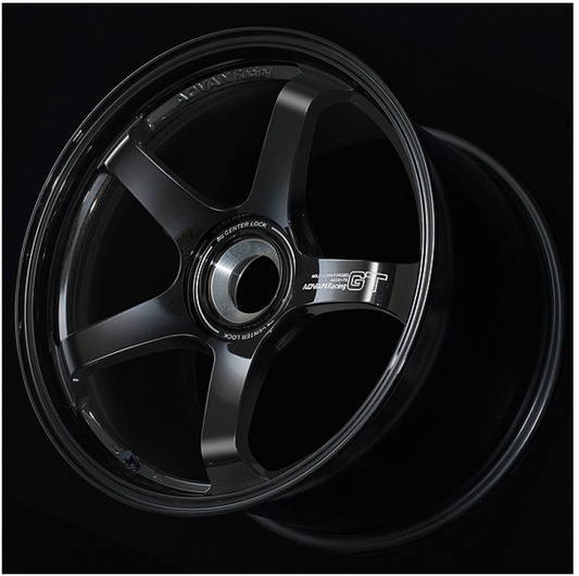 Advan GT Beyond 18x12 +25 5x114.3 Racing Titanium Black Wheel YAQB8O25ETB