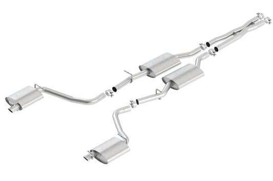 Borla 2015 Dodge Challenger 3.6L V6 ATAK Catback Exhaust No Tips Factory Valance 140650