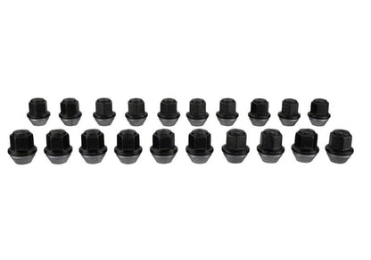 Ford Racing M12 x 1.5 Black Lug Nut - Set of 20 M-1012K-BSB