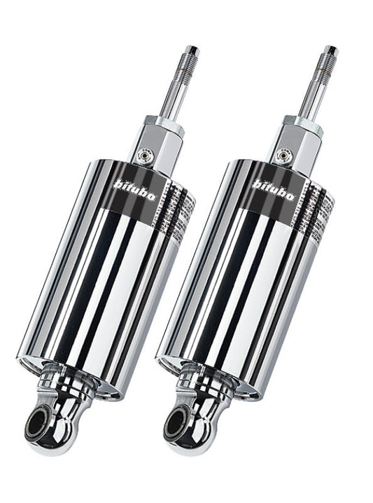 Bitubo Suspension Bitubo HMG1 Twinshocks Adjustable: Spring Preload, Compression, Length, Black Spring HD015HMG12