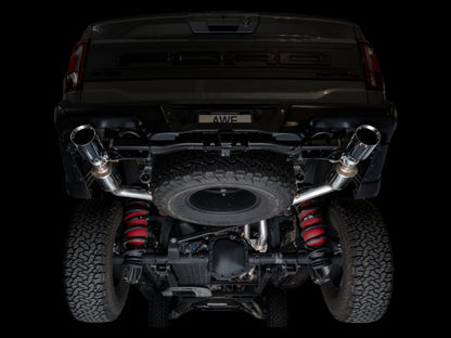 AWE Tuning AWE Gen 3 Raptor R SwitchPath Exhaust  - Chrome Silver Tips 3025-32852