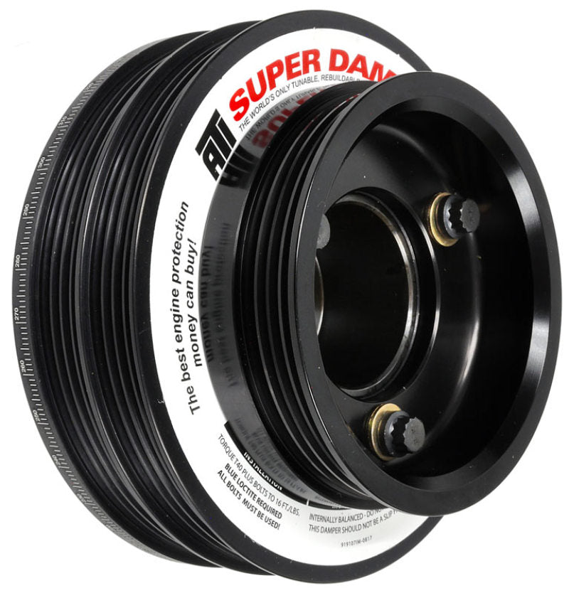 ATI Damper - 5.67in - Alum - (2) 4 Grv - Nissan RB26 - R32 Only - 1Pc